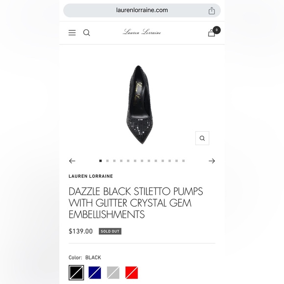 Beautiful Black Heels - Picture 2 of 7